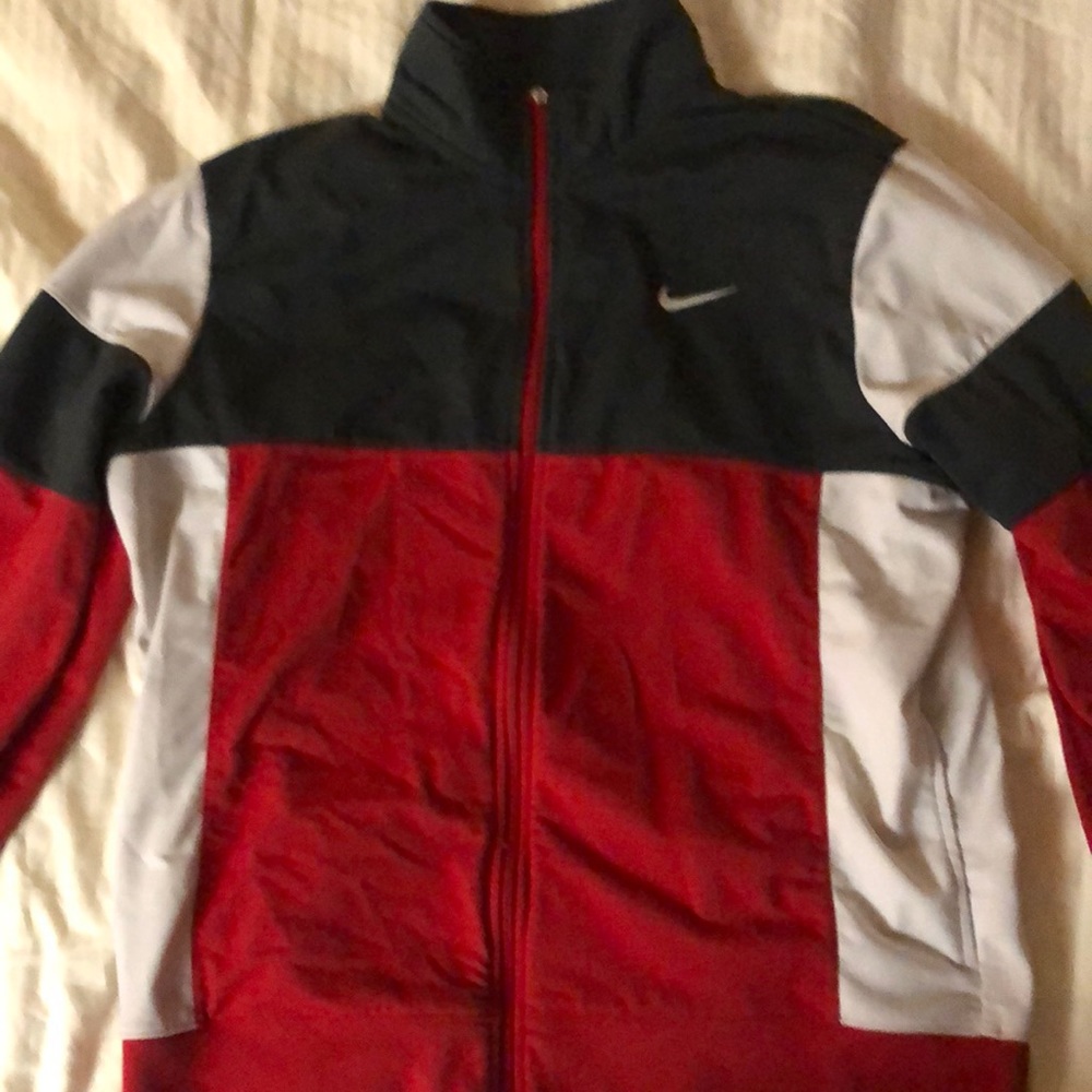 Nike polyester zip up